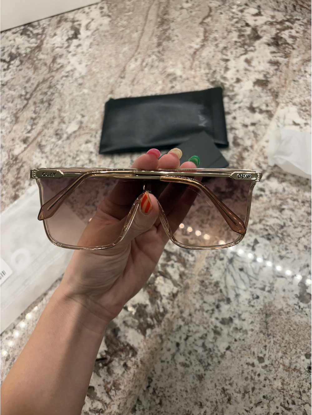 NWT Quay Women's Sunglasses Nightfall Remixed